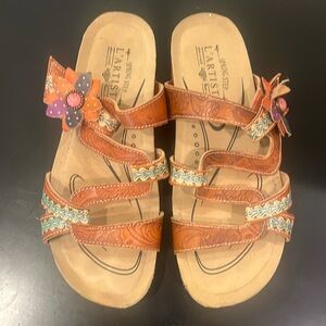 Spring Step L’Artiste Leather Sandals